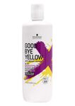Schwarzkopf Goodbye Yellow Neutralizing Shampoo - Purple Shampoo for Blonde Hair - Colour Toner Eliminates Brassy Yellow Tones for Blonde or Bleached Hair - Paraben & Sulphate-Free