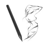 Stylus Pen for Pavilion X360 Spectre X360 Envy X360, Rechargeable MPP 2.0 Tilt Active Pen with 4096 Pressure Sensitivity, Magnetic Attachment Function, 2 Magnetic Tips