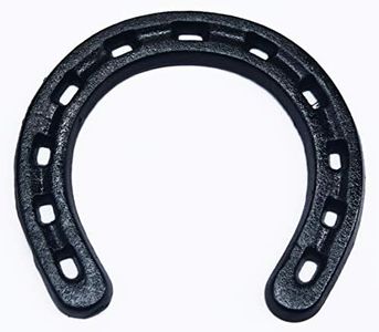 Yuezoloz Lucky Horseshoe Black,Cast Iron Horseshoe Wall Decor