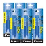 Pilot Gel Ink Refills for FriXion Erasable Gel Ink Pen, Fine Point, Blue Ink, Pack of 18 (77331)