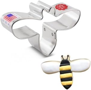 Bee Cookie Cutter 2.75" Made in USA by Ann Clark
