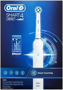 Oral-B SMART 4 4000 Rechargeable Electric Toothbrush, Powered by Braun