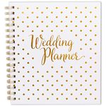 Wedding Planner - UK Bridal Planners Planning Book Journal & Organising Diary, Engagement Gift, Countdown Calendar