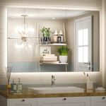 Keonjinn 40 x 28 Inch LED Bathroom