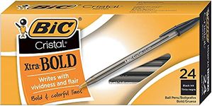 BIC Cristal Bold Ball Pen, Black