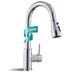 Kicimpro Chrome Kitchen Faucet, Kit