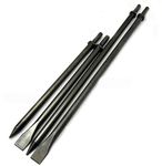 Scraper 350mm 450mm 14" 17" Inch Long Air Pneumatic Hammer Chisel Round Collar Flat Chisels Point Chisels Concrete Tile Chisel