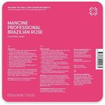 Mancine XXX Brazilian ROSE Cream Hard HOT WAX Depilatory - 500g TRAY PALLET