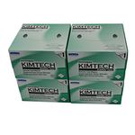 Kimberly-Clark Professional Kimtech Science KimWipes Delicate Task Wipers, 4.4 x 8.4 in. 1-ply, 280 Sheets/Box, 4 packs, KW01x4