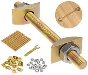 Mdkave Furniture Fastening Connectors: Secure Countertops, Butcher Blocks, Tables, and Bed Frames with Bolt and Nut Hardware, Draw Bolts, and Miter Bolts