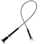 NoCry Magnetic 27.7in Grabber Tool with an Extra Long, Flexible Cable; Comes with a Retractable Claw Grabber, Bright LED light and a Magnetic Tip with 5lb Pull Strength