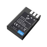 EN-EL9 EN EL9a LP Battery, Rechargeable Li-Ion Battery, Compatible with Nikon D40, D40X, D60, D3000, D5000 Cameras, Nikon MH-23 Charger, Replacement for Nikon EN-EL9, EN-EL9a Battery