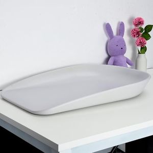 Baby Changing Pad, Soft Portable Diaper Changing Pad, Designed Ergonomically for Infants,Fits All Changing Table and Dresser, Wipeable Changing Pad, Non-Slip, Easy to Clean, Waterproof