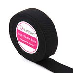 Dreamlover Black Elastic Band for Sewing, Elastic Band for Wigs, Lace Melting Band, 1 Inch x 6 Yards