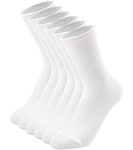 3-12 Pack Womens Crew Socks Size 6-9 LightWeight Thin Casual Calf Socks (2048-3W ca)