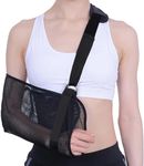dinghaole Mesh Shoulder Sling - Adjustable Arm Brace for Torn Rotator Cuff Injury - Stabilizer for Men and Women - Immobilizer for Shower - Support for Elbow, Wrist, Thumb Injuries, Dislocation