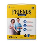 Friends Unisex Classic Adult Diapers Pants Style Large