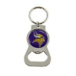 aminco NFL Minnesota Vikings Bottle Opener Keychain