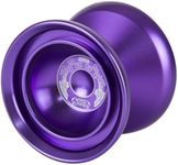 Duncan Toys Windrunner Yo-Yo [Purple] - Unresponsive Pro Level Aluminum Yo-Yo with Double Rim, Concave Bearing, SG Sticker Response