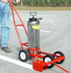 Parking Lot Paint Line Striping Machine Trueline Striper Hand Pump Model with Air Valve