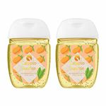 HandiGel Pocket Size Hand Sanitizers Antibacterial Gel, 29ml (2x Calypso sunrise)