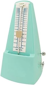 HOSEYIN Mechanical Metronome, Universal Metronome for Piano, Guitar, Violin,Drums and Other Instruments (Standard, Green)