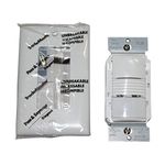 WATT STOPPER PW-100-24-W AUTOMATIC WALL SWITCH OCCUPANCY SENSOR, WHITE