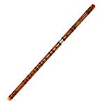 Separable Bamboo Flute Traditional Handmade Chinese Musical Instrument in Key E F G (Key G)