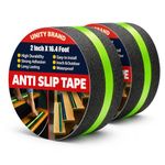 Unity Brand Pack OF 2 Anti Slip Grip Tape Non-Slip Traction Tapes With Glow In The Dark Reduce The Risk Of Slipping For Indoor Or Outdoor Stair Tread Step, Other Slippery Surfaces 2 Inch X16.4 Foot