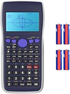 Graphing Calculator with Scientific Calculator, Ipepul Math Calculator for College Students, Perfect for Students of Beginner and Advanced Courses, 128x64 Resolution (Non Program)