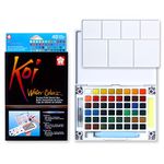 Sakura Koi Water Colors Pocket Field Sketch Box | 48 half pans (XNCW48N)