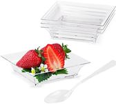 TOFLEN 100ct Mini Dessert Plates wi