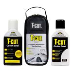 T-Cut 365 Paintwork Perfection Car Polish & Restorer Fast Seal Kit, Pure White, 500ml + Wax Applicator