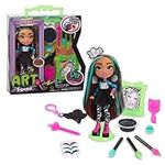 Art Squad Nene 10-inch Doll & Accessories with DIY Craft Etching Project, Kids Toys for Ages 3 Up by Just Play