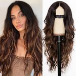 AISI HAIR Wig for Women, Long Wavy 