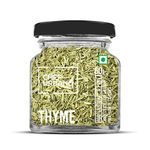 Chef Urbano Thyme 60 g | 100% Natural | Premium Herbs and Spices | Flakes/Leaves | Glass Bottle