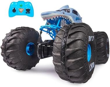 Monster Jam, Official Mega Megalodon All-Terrain Remote Control Monster Truck for Boys and Girls, 1:6 Scale, Kids Toys for Ages 4-6+