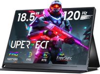 UPERFECT Portable Monitor 18.5inch 120Hz，Portable Gaming Monitor 1080P FHD 100% sRGB Matte Screen, IPS HDR FreeSync Speaker HDMI USB C Monitor, VESA & Smart Cover