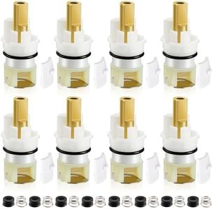 RP25513 Faucet Stem Replacement for Faucet Repair Kit with RP4993 Seat and Spring, 8 Cartridge for Kitchen Faucet Repair Kit (8 Pieces)