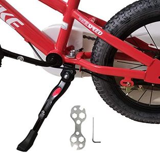 Kickstand for Kids Bike, Bicycle Kickstands Center Mount for 16 18 20 Inch Bicycles Adjustable Aluminum Alloy Kickstands for 16-18-20inch Mountain Bike/Road Bicycle/Adult Kid Bike/Sports Bike