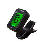 Guitar Tuner Guitar Digital Clip-On Tuner Fast Accurate Easy To Use For Bass Violin Chromatic Guitar Black 1Pcs Lovely and practical