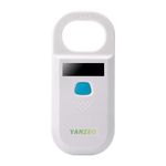 Yanzeo AR180I Pet Microchip Reader, Microchip Registration, EMID Fox-B(ISO11784/11785) 134.2KHz/125KHz Animal ID Tag Handheld Scanner Animal Tag Reader (AR180)