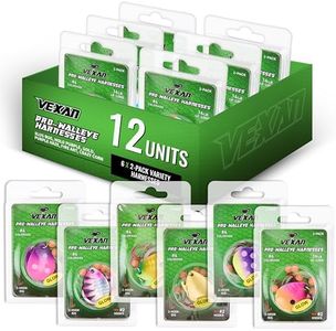 Vexan Glow Walleye Spinner Rig – Worm Harness with Live Bait Rig for Walleye Fishing, Crawler Harness and Fishing Lures (12-Count, Kit #2)