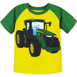 John Deere Toddler Boys' Cuter Tee, Coming Going Tractor, 2