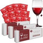 36 Pack the Wand Wine Purifier, Wine Filters that Remove Histamines and Sulfite Filter Accessories Valentine's Day Gifts for Men and Women