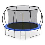 GALACTICA Trampoline 12FT with Safety Net & Ladder, Enclosure, Toddler Trampoline for 3+, Kids, Outdoor, Waterproof, Easy Assembly
