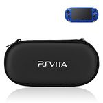 PS Vita Case, Carrying Case Compatible for PS Vita, Portable Travel Carrying Bag for Sony PS Vita, Waterproof and Whockproof Professional Vita Travel Pouch (Black)