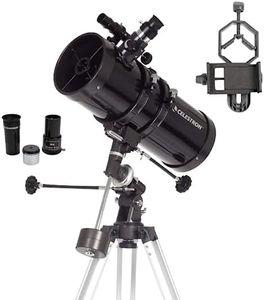 Celestron PowerSeeker 127EQ Telescope with Smartphone Adapter