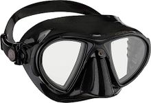 Cressi Nano Compact Low Volume Scuba-Freediving-Snorkeling Mask (Made in Italy), Black