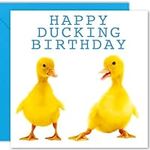 Cult Kitty Happy Ducking Birthday -